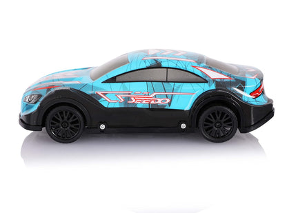 SEEDO Remote Control Rechargeable Dazzling Drift Anti Scratch High Speed Racing Car with Colourful Lights and Music, 1:24 Scale Rc Vehicle Toy for 8+ Years Kids Boys and Girls, Pack of 1,color may vary
