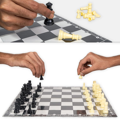 RATNA'S Strategy Game Kings Premium Chess Set for Kids with Logical and Strong Mind to Enhance Their Logical Thinking and Concentration (Big, Multicolour)