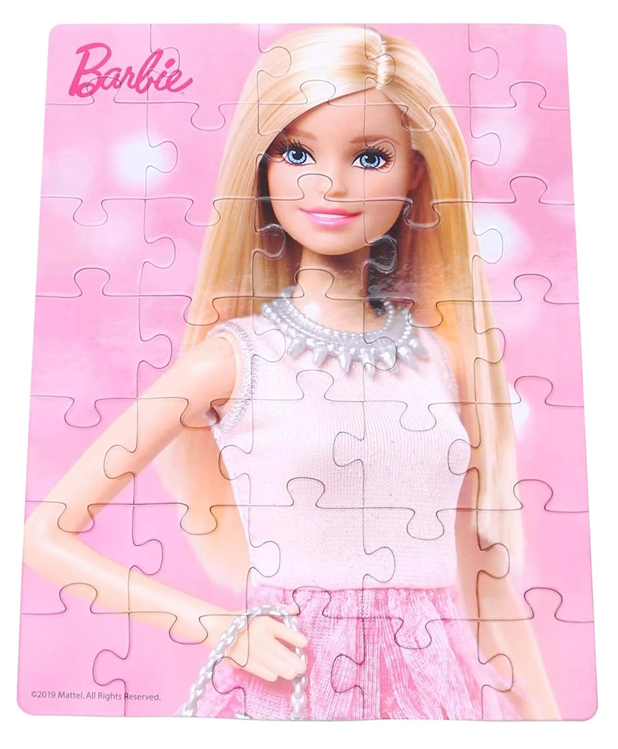 RATNA'S Barbie Jigsaw 4 in 1. 4 Different Jumbo Jigsaw Puzzles for Girls