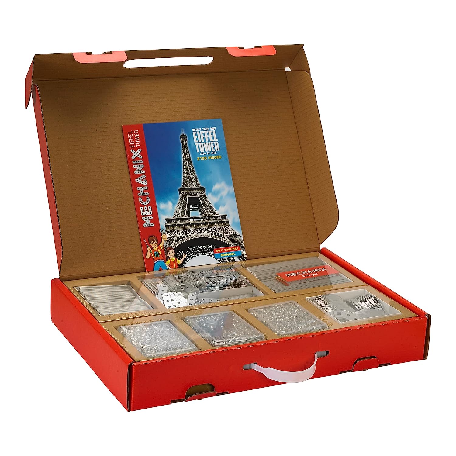 Mechanix Eiffel Tower Set,Educational Toy, Building Blocks,Miniature Toy,for 10+ yrs Boys and Girls