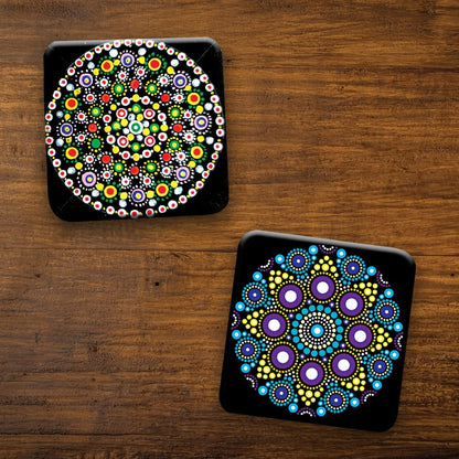 TOYKRAFTT Painting Kit for Kids Mandala Art Kit| Dot Painting Kit| Toys for Girls Boys 7 to 12 Years| Gifts for Birthday Dot Mandala Table Coaster