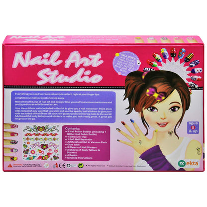 Ekta EVA Nail Art Studio, Pink