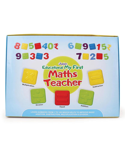 Ratnas Junior Educational My First Maths Teacher to Learn Addition, Subtraction, Multiplication & Division