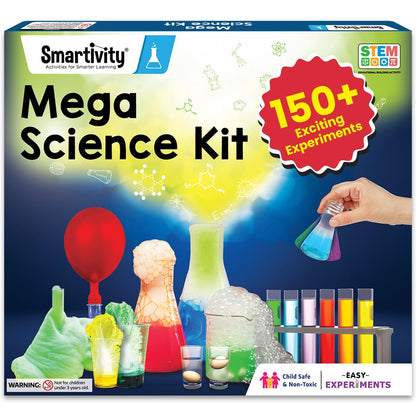Mega Science Kit 150+ Science Experiment Kit for Kids 6 to 14 Years Old