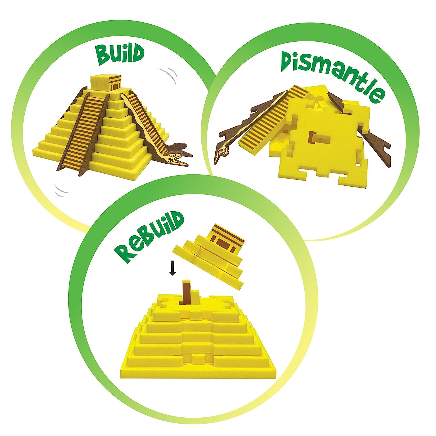 Imagimake Mapology - Monuments of The World Educational Toy and Learning Aid - Puzzles for Kids for Age 5 Years+ GAMES