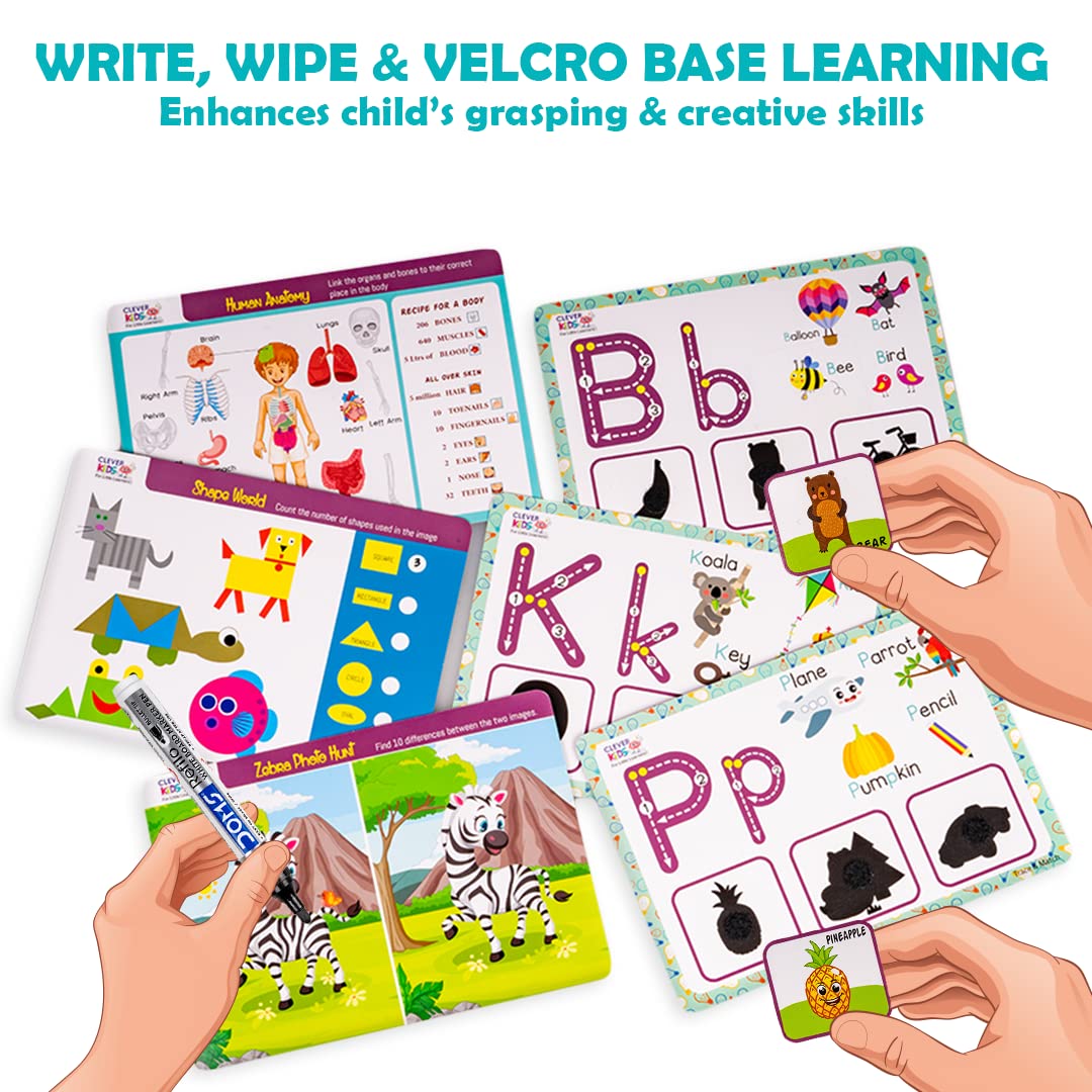 Ratna's 8in1 Preschool Activity Kit | Early Learning & Education with 56 Exciting Activities for Toddlers 18+ Months