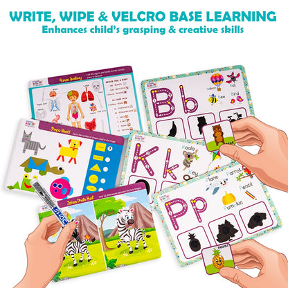 Ratna's 8in1 Preschool Activity Kit | Early Learning & Education with 56 Exciting Activities for Toddlers 18+ Months