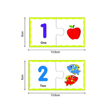 RATNA'S Educational Jigsaw Puzzle Range for Kids (Match The Number)