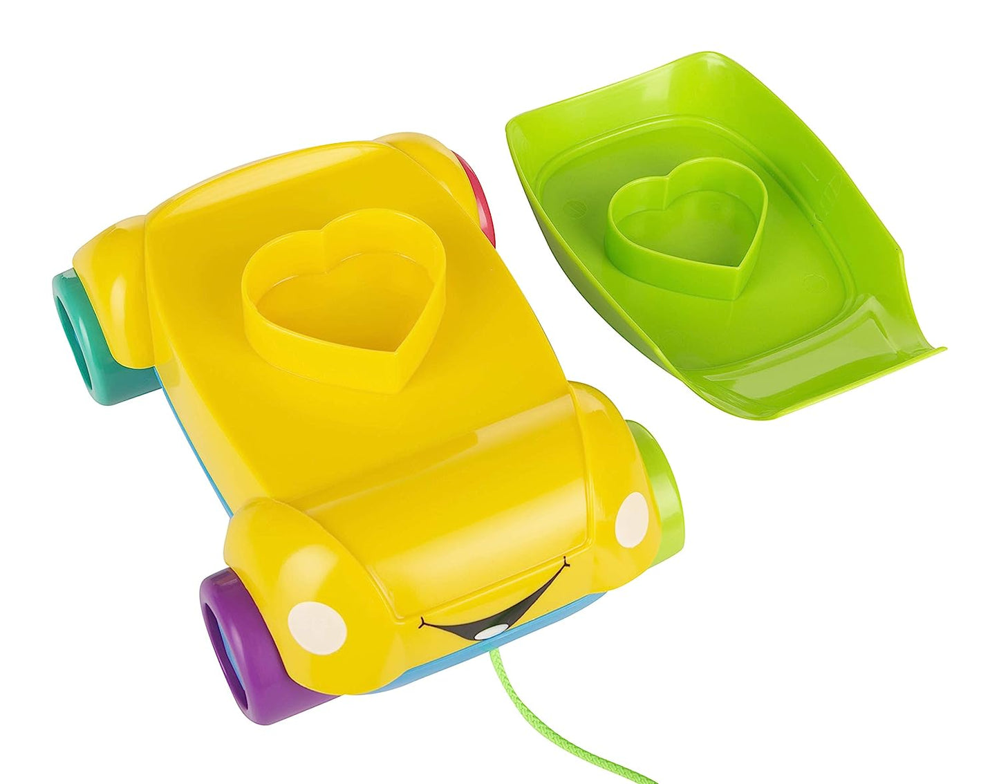 Giggles - Stack A Car, 2 in 1 Pull along toy, Walking, Shape sorting,Pretend Play, 12 months & above, Infant and Preschool Toys