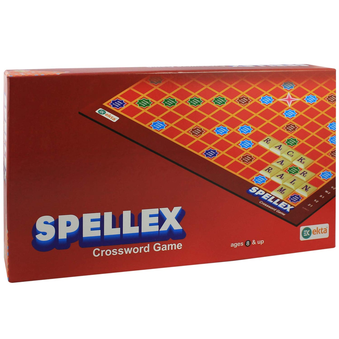 EKTA Spellex Indoor Board Game Set for Kids (Boys/Girls) 8+ Years/ Birthday Gift Item Multicolor Multicolor