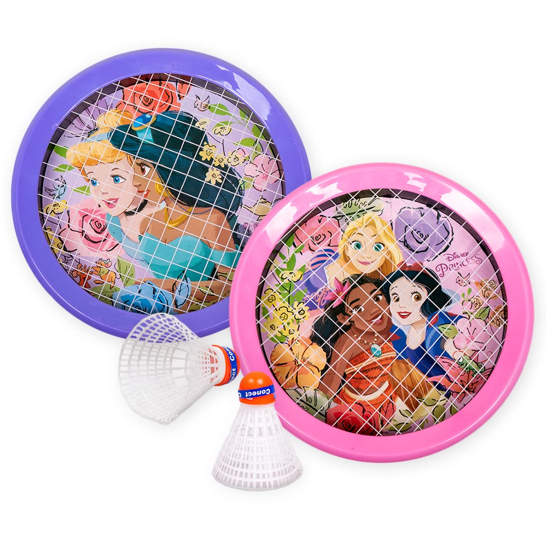 Ratna's Disney Princess Handminton Set for Kids and Adults. an Innovative Concept for Playing Badminton Indoor or Outdoor