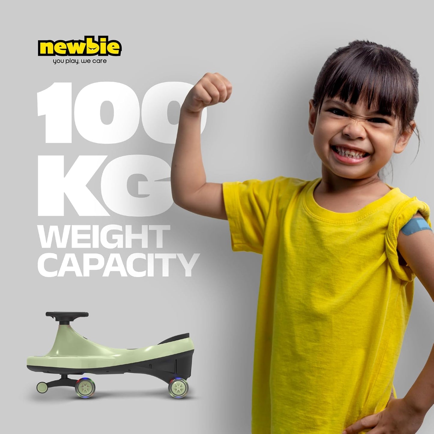 Newbie Asta Magic Swing Car Rider for Kids