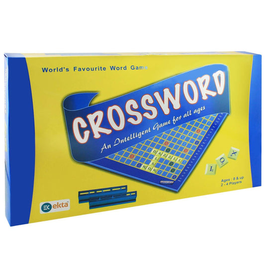 EKTA Crossword (an English Word Puzzle Game),for Kids, Multicolor