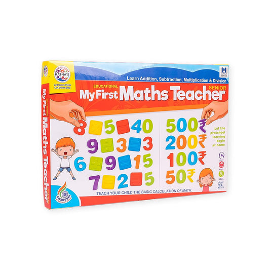 Ratnas Senior Educational My First Maths Teacher to Learn Addition, Subtraction, Multiplication & Division