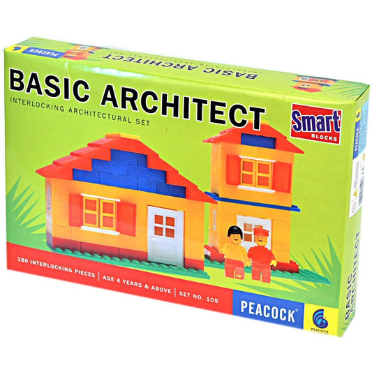 Peacock Basic Architect Safe and Non Toxic Toys of Childrans