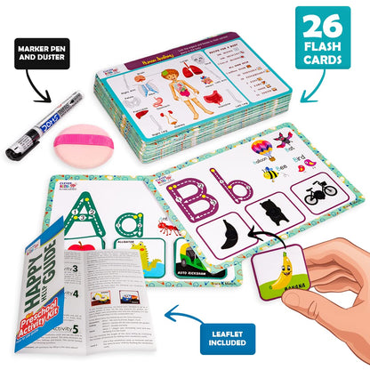 Ratna's 8in1 Preschool Activity Kit | Early Learning & Education with 56 Exciting Activities for Toddlers 18+ Months