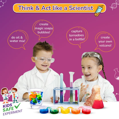 Mega Science Kit 150+ Science Experiment Kit for Kids 6 to 14 Years Old