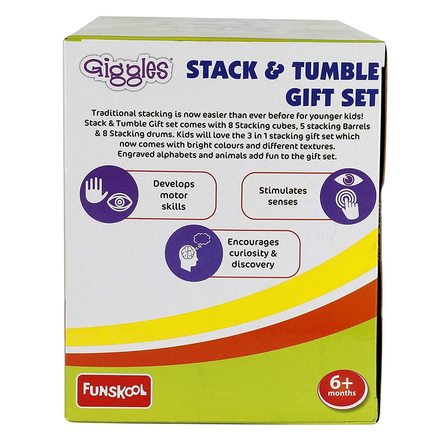 Funskool Giggles Stack & Tumbler Toy Gift Set