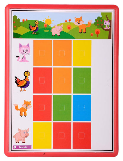 Toymate Wordplay Junior(Spelling N Picture Learning)Colourful Educational Fun Games for 3 Years Kids