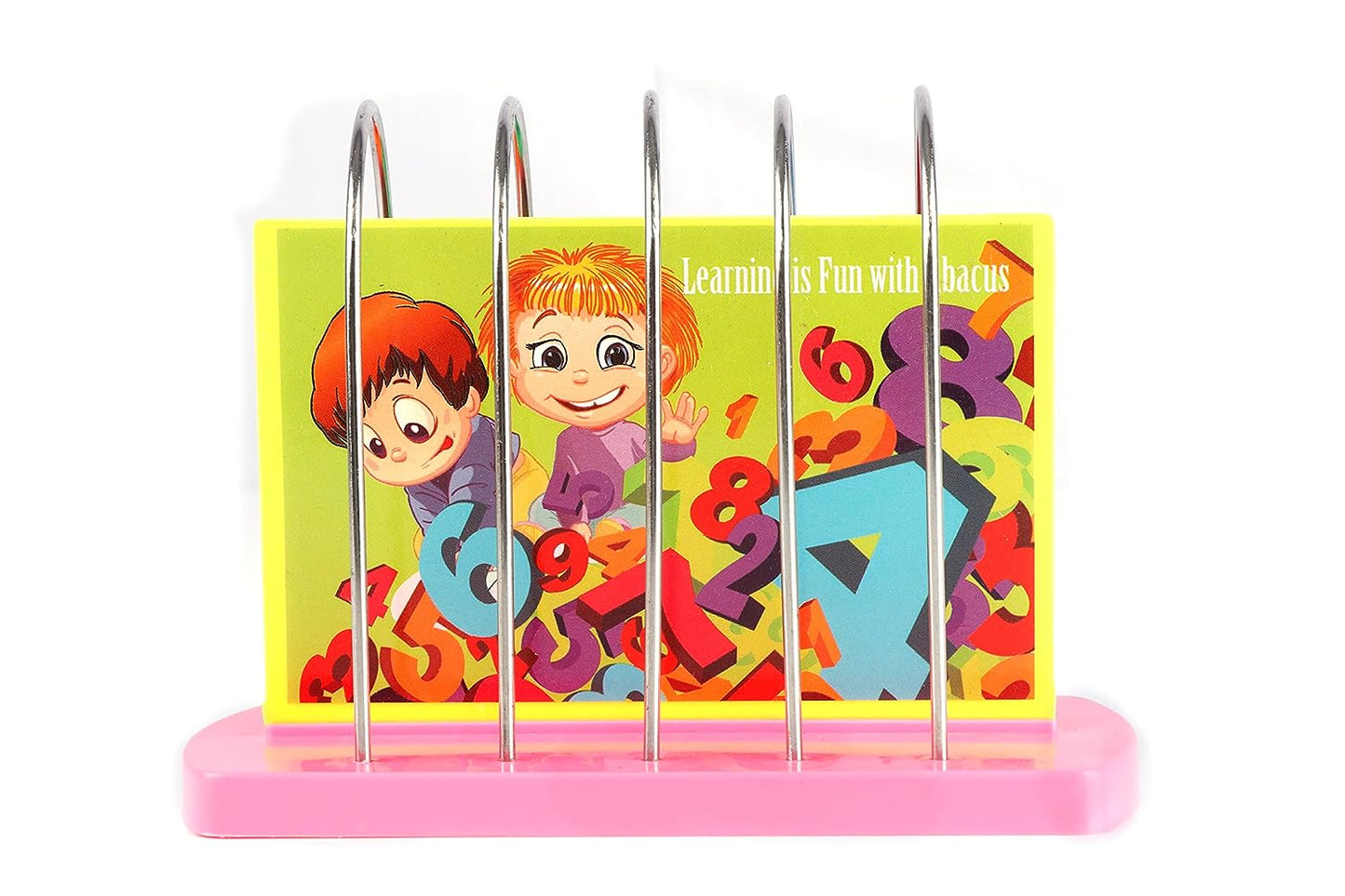 Ratna's Ratnas Educational Abacus Junior for Kids to Learn to Count, Add & Subtract with Colourful Beads