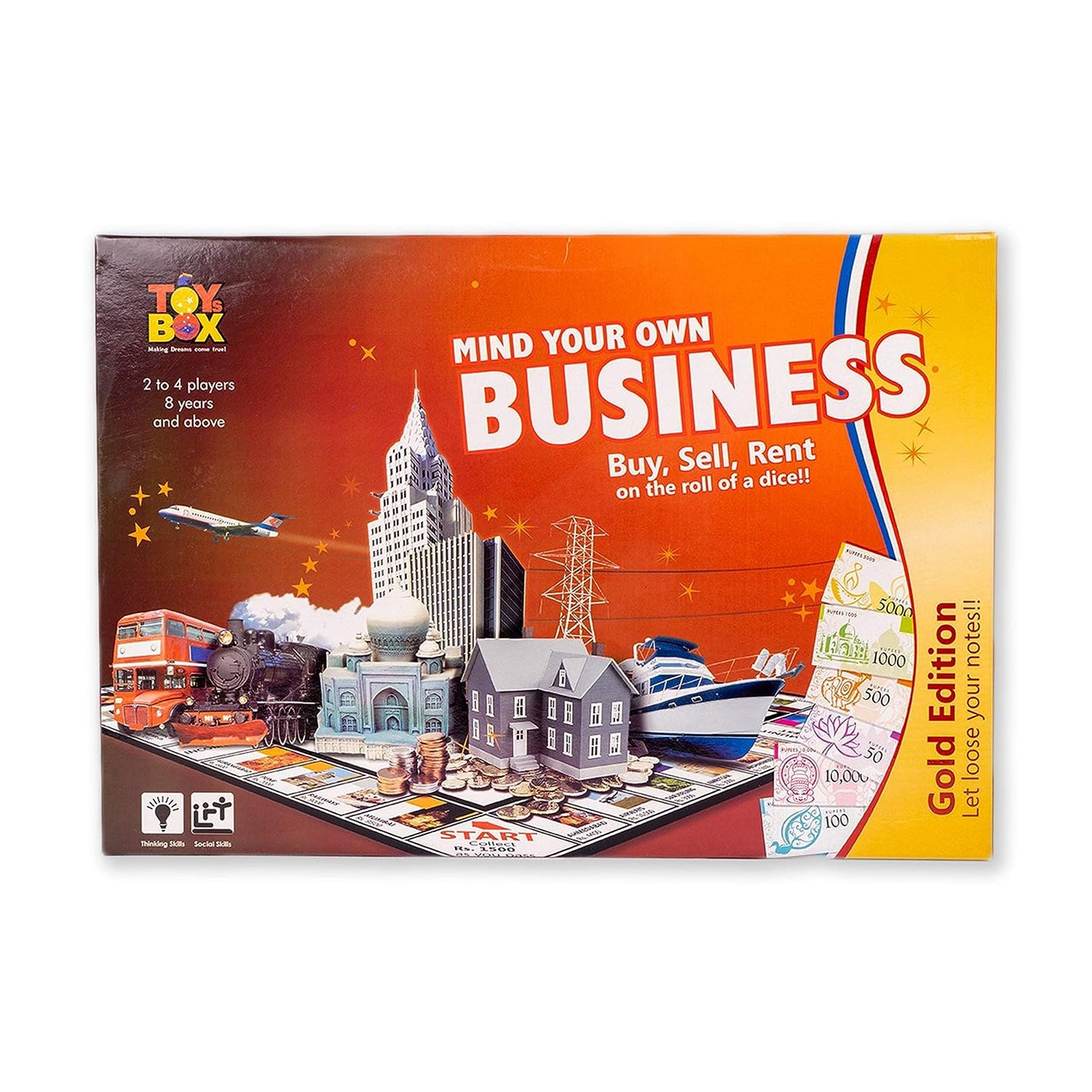 Toysbox Mind Your Own Business (Gold - Note)