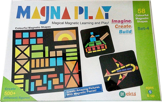 Magna Play Set 4 | For kids above 5 years