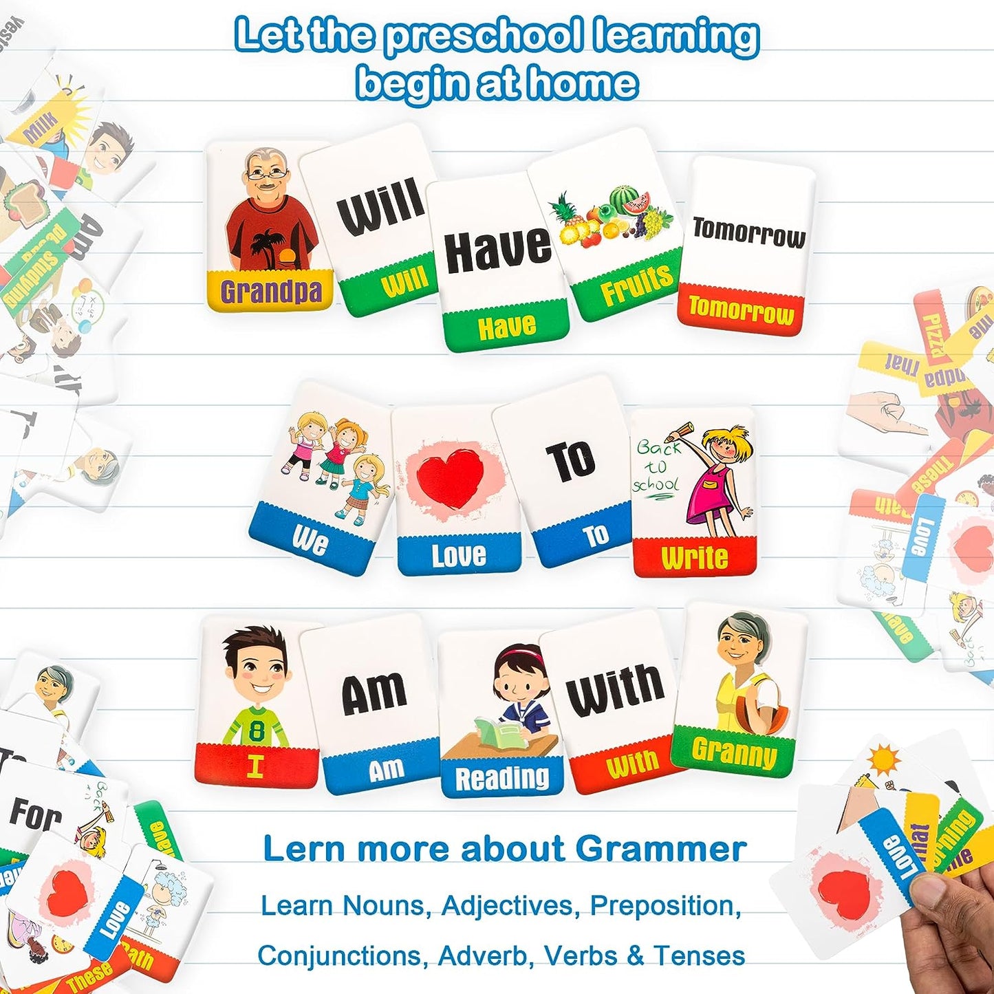 Avis Creation Sentence Making Kit - 90 Cards