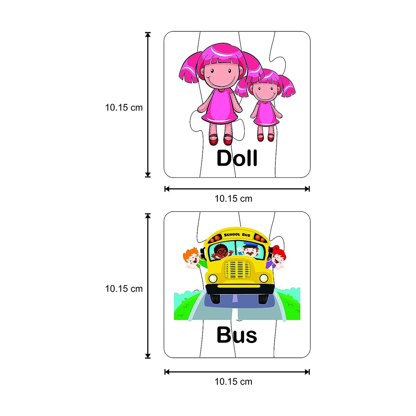 RATNA'S Educational Jigsaw Puzzle Range for Kids (Match The Spelling)