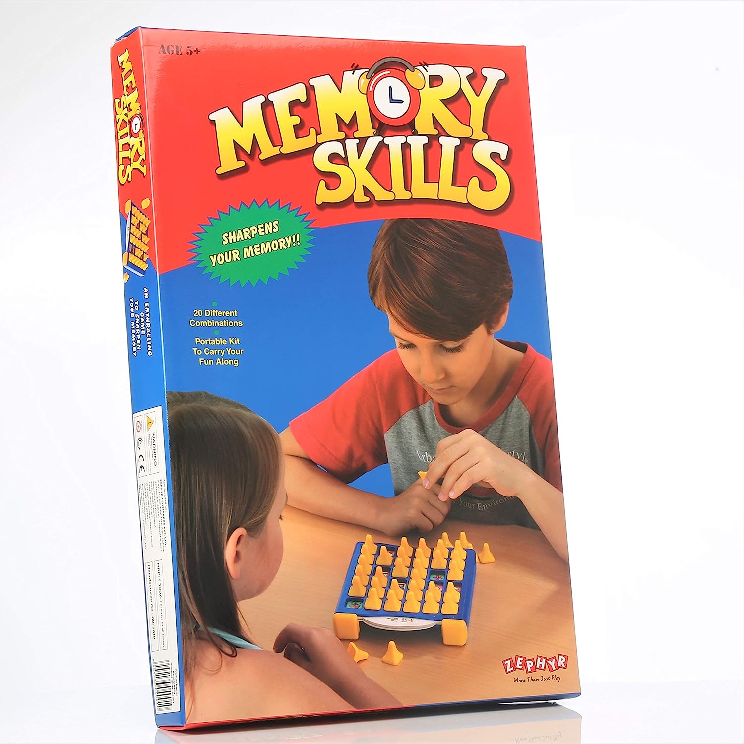 Zephyr Memory Skill for Kids (Multicolor),pack of 1