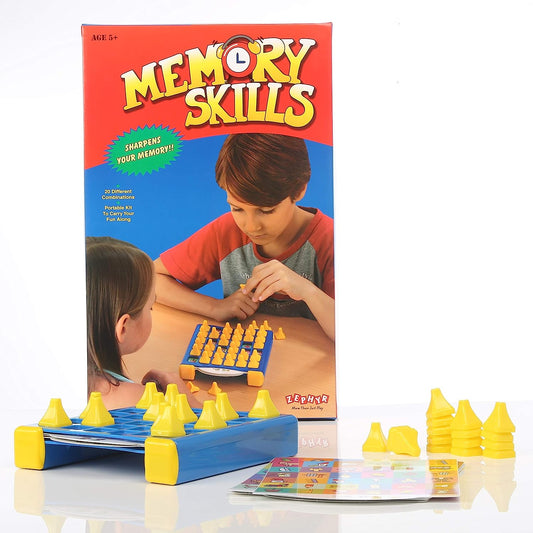 Zephyr Memory Skill for Kids (Multicolor),pack of 1