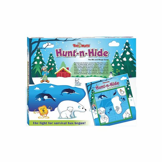 toymate Hunt N Hide- Mix & Merge (Ice & Water) Brain Puzzle Game for Kids Age 6 Years to Adult