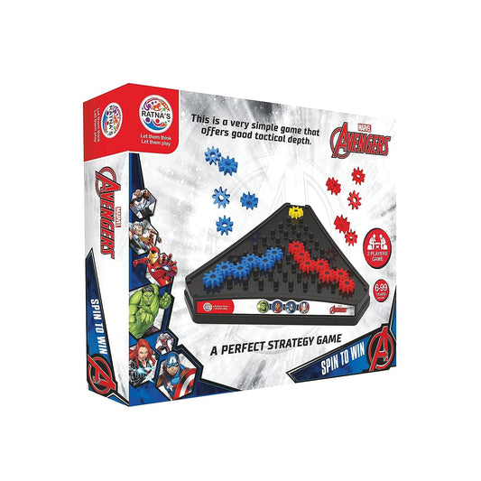 Ratna's Spin to Win Avengers a Perfect Strategy Game for Kids 6+ years
