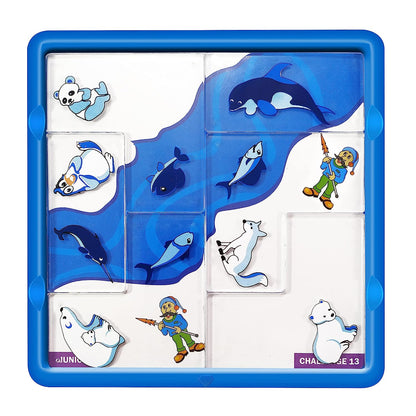toymate Hunt N Hide- Mix & Merge (Ice & Water) Brain Puzzle Game for Kids Age 6 Years to Adult