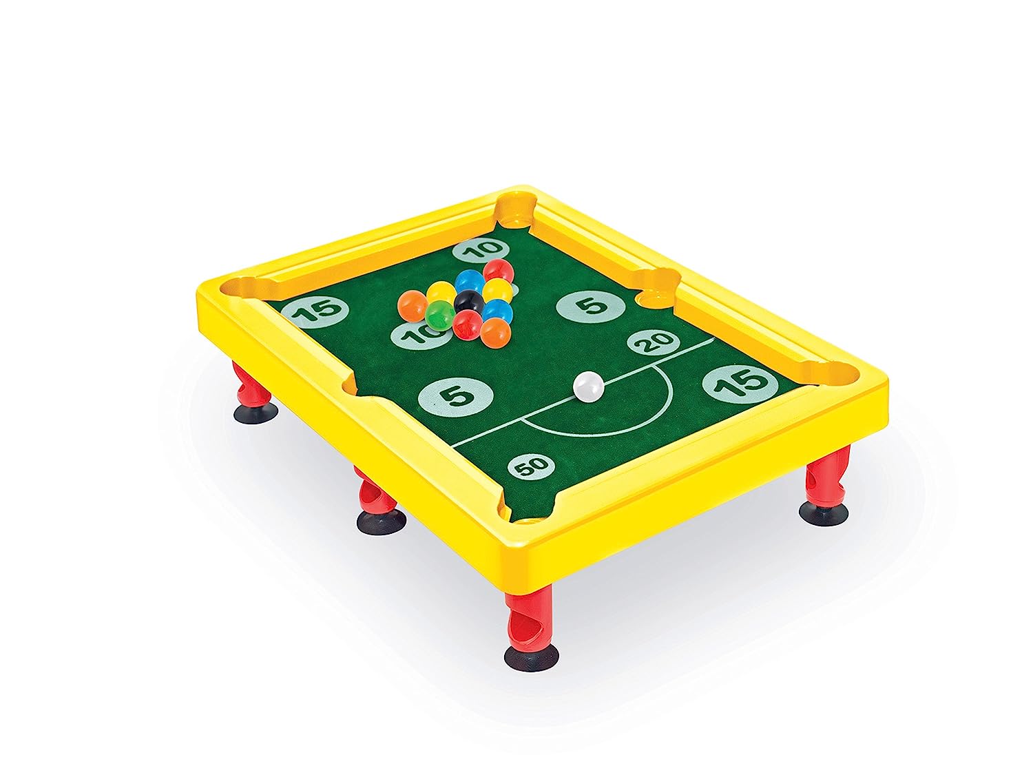 Ratna's Baby Snooker Pool Game for Kids (Yellow) - MRGTOYS