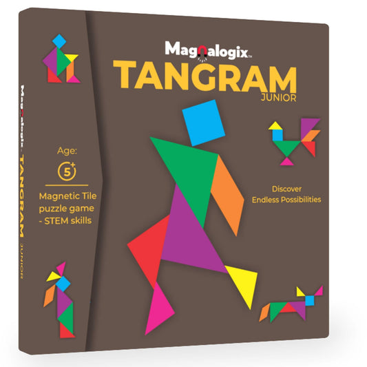 Tangram Junior - Magnetic Brain Game for 5 Years & Above