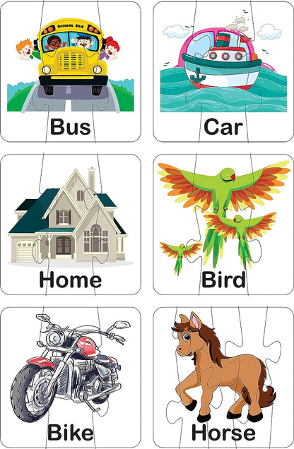 RATNA'S Educational Jigsaw Puzzle Range for Kids (Match The Spelling)