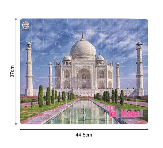 Ratna's Taj Mahal Jigsaw Puzzle. 99 Pieces Jigsaw with an Information Guide