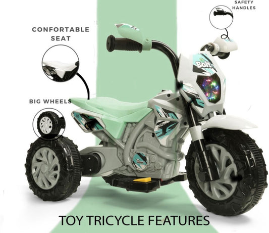 Panda Battery Operated Foot Accelerator Bolt Bike for Kids (EV-Bolt -Electric Bike) Most Suitable for Age Group 1.5 to 3 Years(only ahmedabad delivery)