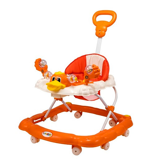 Baby Love Musical 2-in-1 Walker With Parent Rod - MRGTOYS
