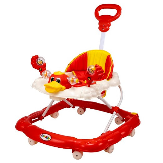 Baby Love Musical 2-in-1 Walker With Parent Rod - MRGTOYS