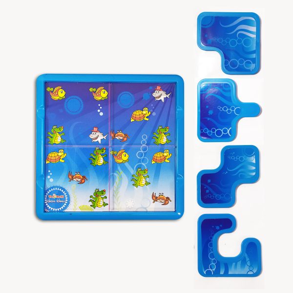 Playmate Hide N Seek Water World Theme Puzzle. Age 5 to 8 Years +