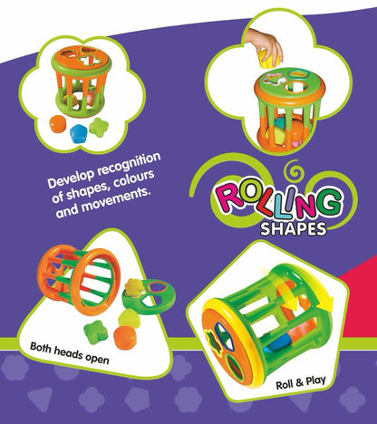 Rolling Shapes (The Ultimate Shape Sorter) – New Launch