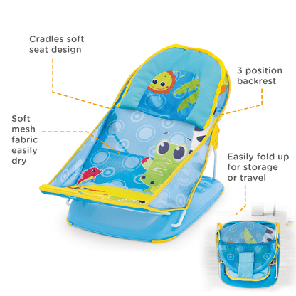 MASTELA Bather Deluxe Baby Bather (Birth to 6 Months) Teal
