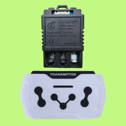 JR1810RX - 5 Pin Kids Powered Ride on car 2.4G Bluetooth Receiver Kit Controller combo
