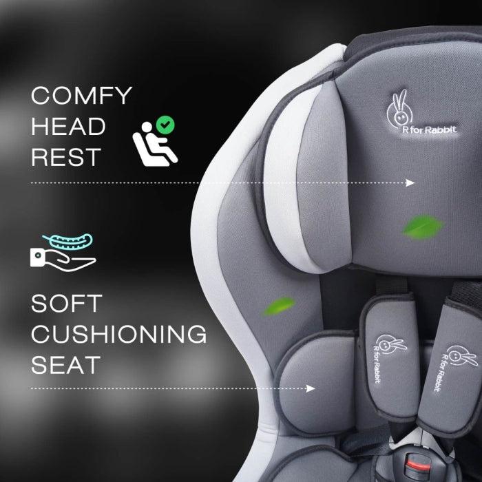 R for Rabbit Convertible Baby Car Seat Jack N Jill Baby Car Seat for 0 to 5 Years