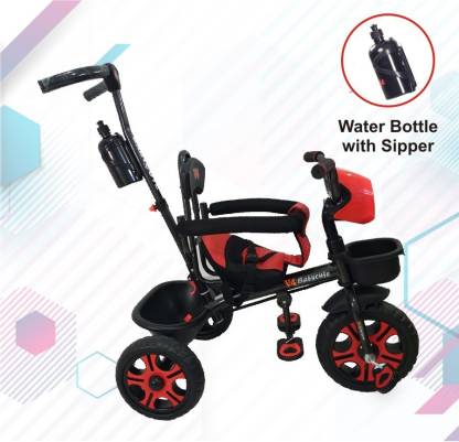 babycute Sports Tricycle for Kids, Baby Cycle for 2-5 Years DLX V4 DLX Tricycle  (Red) - MRGTOYS